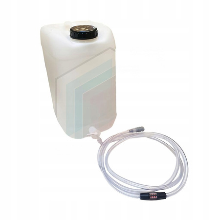 Zbiornik wody 30l z kranem i kompletnym przyłączem