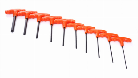 Zestaw 10 imbusów na stojaku KD10948