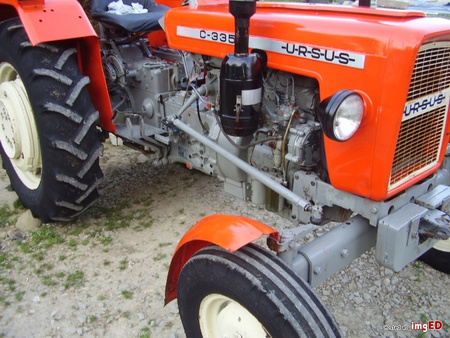 Naklejka napis emblemat URSUS C-335 14cm 1 szt