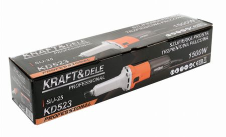 Szlifierka prosta trzpieniowa 1500W KD523