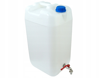 Zbiornik na wodę 30L z metalowym kranem CAMPING