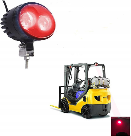 LAMPA ostrzegawcza MITSUBISHI NISSAN LED RED SPOT