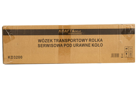 Wózek Transportowy Rolka Pod Urwane Koło 1200kg KD3200