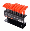Zestaw 10 imbusów na stojaku KD10948