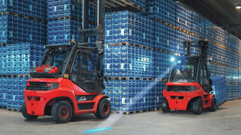 LAMPA ostrzegawcza JUNGHEINRICH YALE LED BLUE SPOT