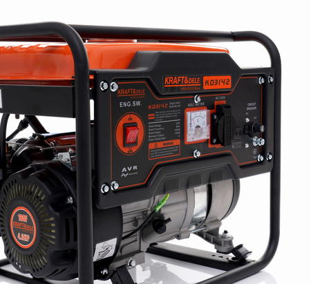 Agregat prądotwórczy jednofazowy 1,5 kW /  1,7 kW KD3142