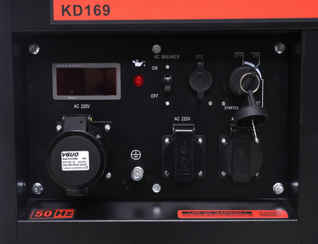 Agregat prądotwórczy 9kW 230V KD169