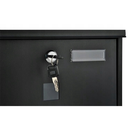 Skrzynka na listy WRZUTNIA Z GRAWEREM na GAZETNIKU