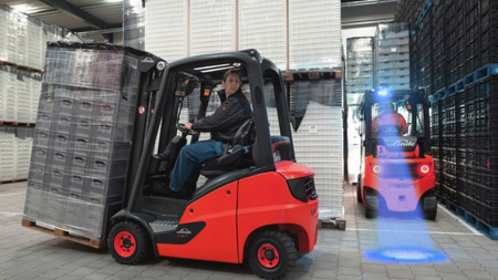 LAMPA ostrzegawcza CLARK HYSTER LED BLUE SPOT