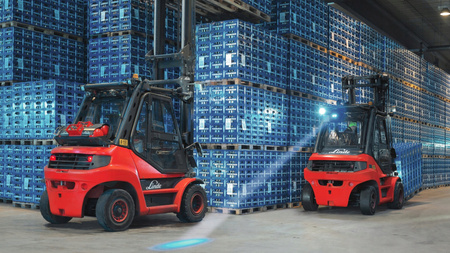 LAMPA ostrzegawcza CLARK HYSTER LED BLUE SPOT