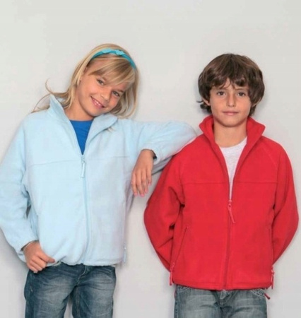 Bluza POLAR dziecięcy JHK RED CZERWONA 128-134