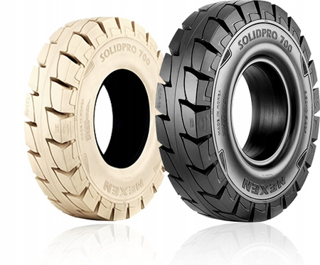 Opona koło superelastyczna NEXEN SolidPro 23x9-10 Quick BIAŁA